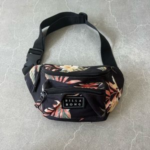Billabong Fanny Pack - one size, black tropical print